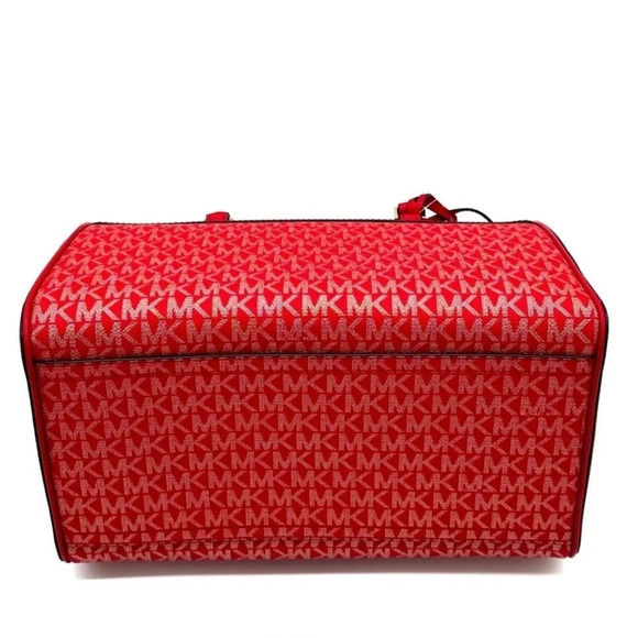 Michael Kors Medium Travel Duffle Satchel Bag (NWT)
Red/Gold - Picture 6 of 12